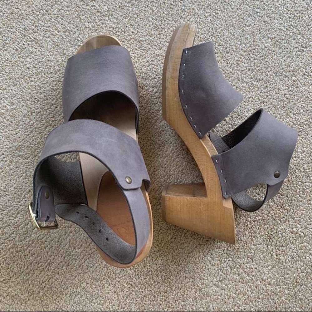 BRYR Miranda Spanish toe High Heel in cement size 39